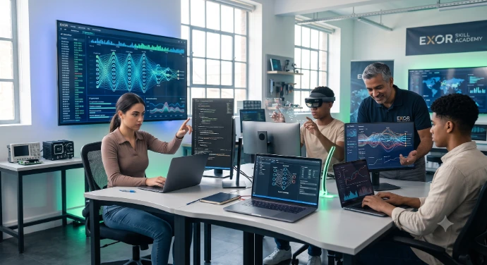 Exor Skill Academy is committed to developing skilled engineers through practical, industry-focused training in Embedded Systems, IoT, VLSI, PCB Design, Robotics, and Electronics.